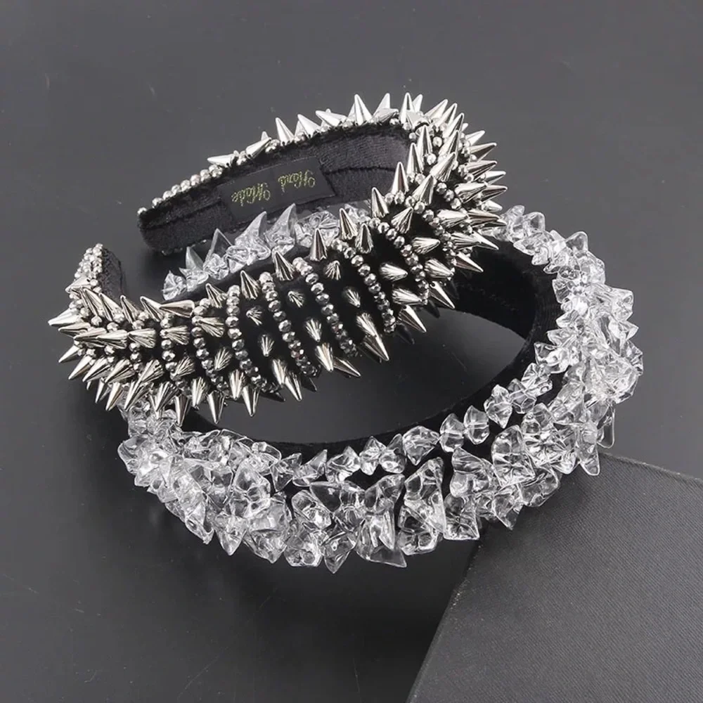 Spikes / Crystal Headband